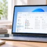 Windows 11でUSBメモリが認識されない状態をイメージしたパソコンとUSBメモリ
